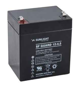 Акумулатор SUNLIGHT 12V 4,5AH SFG