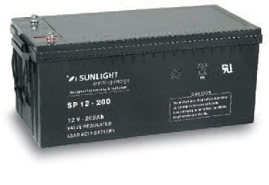 Акумулатор SUNLIGHT 12V 200AH SPA