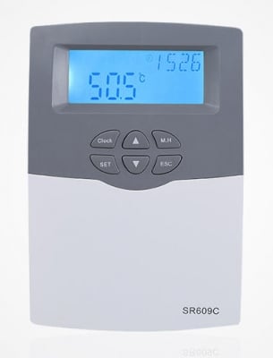 Контролер EMDE-solar SR-609C за слънчев колектор под налягане