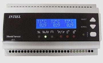 Диференциален термостат DT-3.3 за слънчеви инсталации