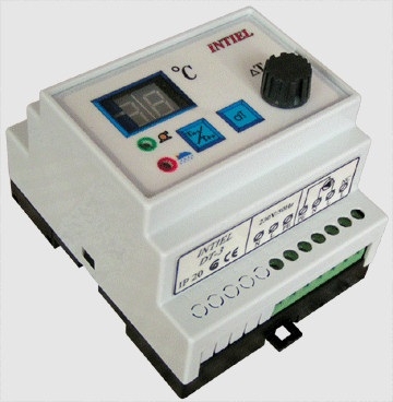 Диференциален термостат,  , DT-3 за слънчеви инсталации 