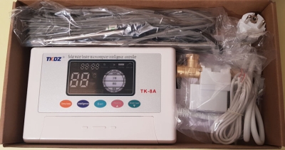 Контролер,  EMDE-Solar, TK-8A за слънчев колектор без налягане 