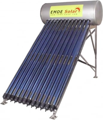 Слънчев вакуумен колектор -HEAT PIPE EMDE-Solar MDSS470-58/1800-30-P -330л. - затворена система с водосъдържател,под налягане 