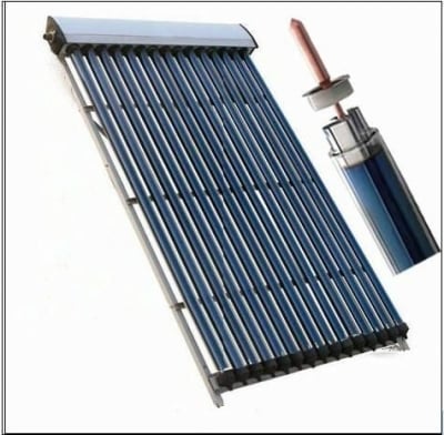 Слънчев вакуумен колектор -HEAT PIPE EMDE-Solar MDAL-HP-SC58/1800-10 - затворена система без водосъдържател