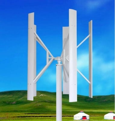 Вятърен генератор EMDE-Solar H-400W 12/24V Ветрогенератор със контролер