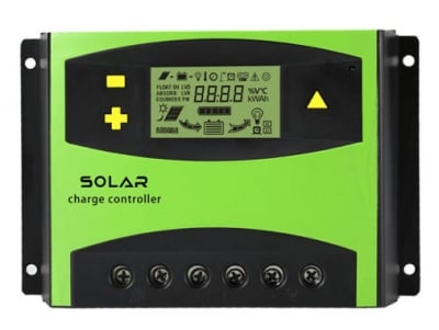. . Контролер регулатор за соларни панели LS-60A 12V/24V с LCD дисплей