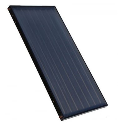 Плосък слънчев колектор EMDE-solar Eko Select -2,5m2 черен хром и призматично стъкло