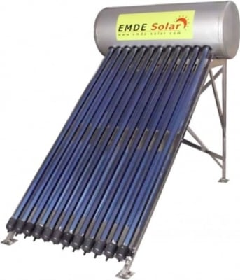 Слънчев вакуумен колектор -HEAT PIPE EMDE-solar MDSS470-58/1800-20-P -220л. - затворена система с водосъдържател,под налягане