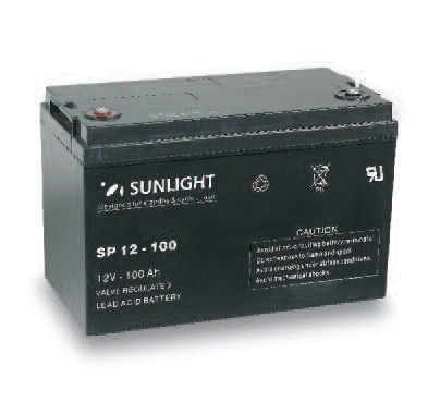 Акумулатор SUNLIGHT 12V 100AH SPA