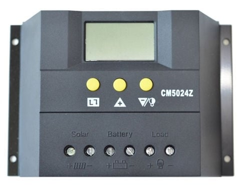Контролер регулатор за соларни панели 12V-24V/ (50A) с дисплей и вход за термодатчик