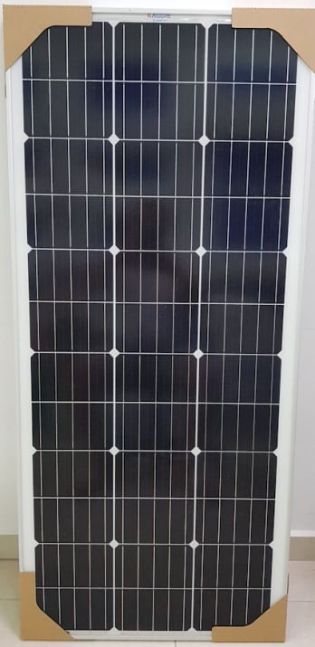 ФОТОВОЛТАИЧЕН ПАНЕЛ EMDE-solar Слънчев, соларен панел 100W/ 12V монокристален силиций