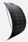 Фотоволтаичен панел EMDE-Solar Слънчев полу-гъвкав соларен панел, Монокристален гъвкав модул 200 Wp / 22.6 V