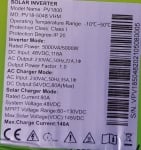 Хибриден соларен инвертор PV18-5048VHM, (48VDC/5KW)